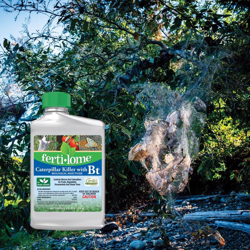 Ferti-lome Organic Caterpillar Killer Liquid Concentrate 8 oz