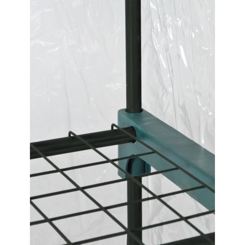 Miracle-Gro Clear 23 in. W X 17 in. D X 57 in. H Greenhouse