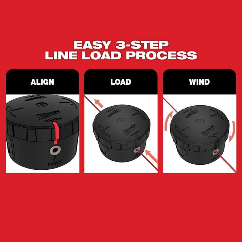 Milwaukee Professional Grade .080 in. D X 25 ft. L Trimmer Head