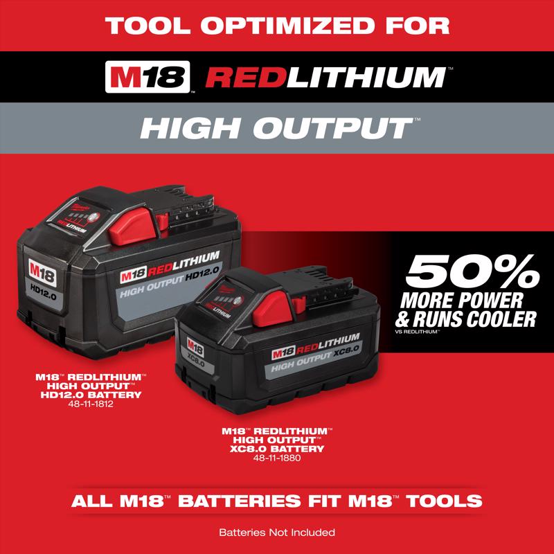 Milwaukee M18 FUEL 2727-20 16 in. 18 V Battery Chainsaw Tool Only