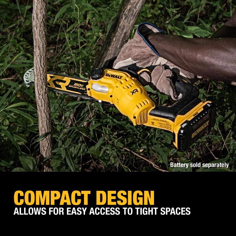 DeWalt 20V MAX DCCS623B 8 Battery Pruning Saw Tool Only