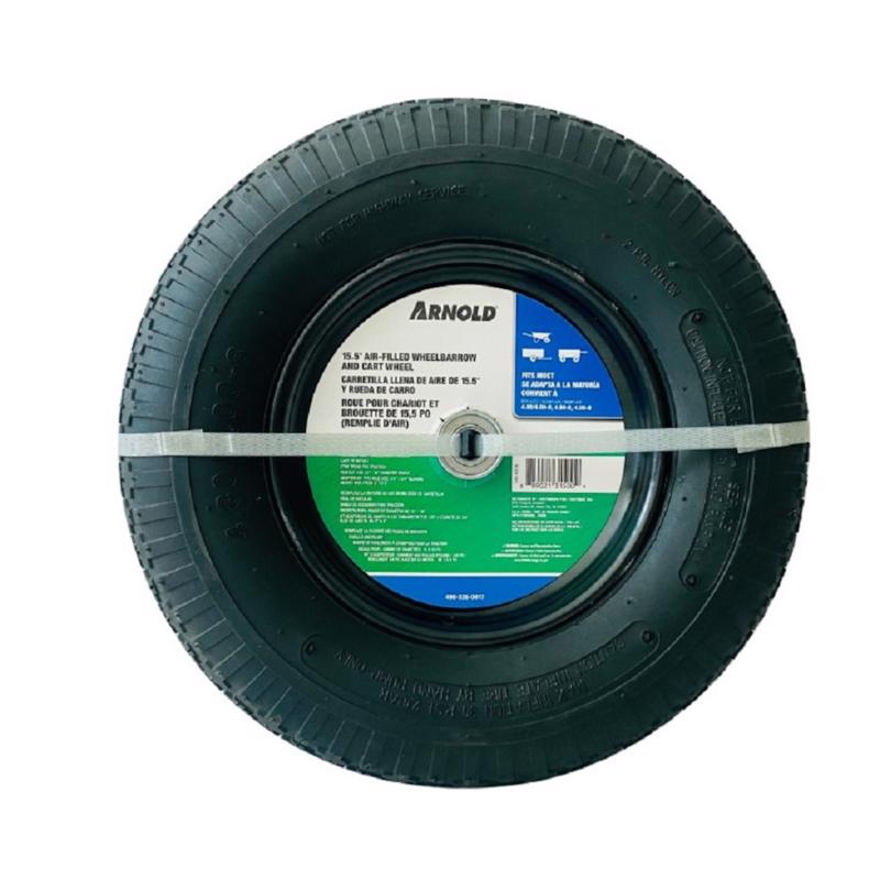 Arnold 15.5 in. D 350 lb Wheelbarrow Wheel Steel