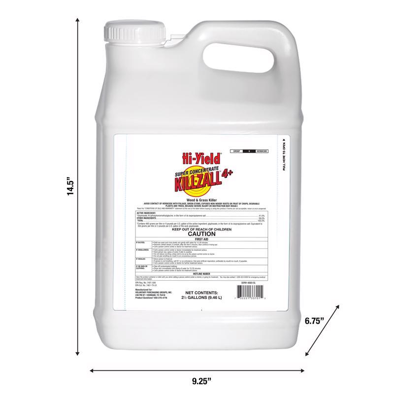 Hi-Yield Killzall Weed and Grass Killer Concentrate 2.5 gal