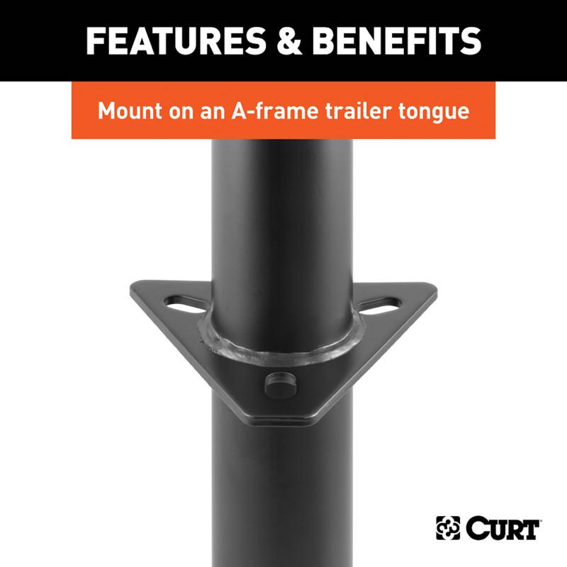 CURT Manual 2000 lb Trailer Jack