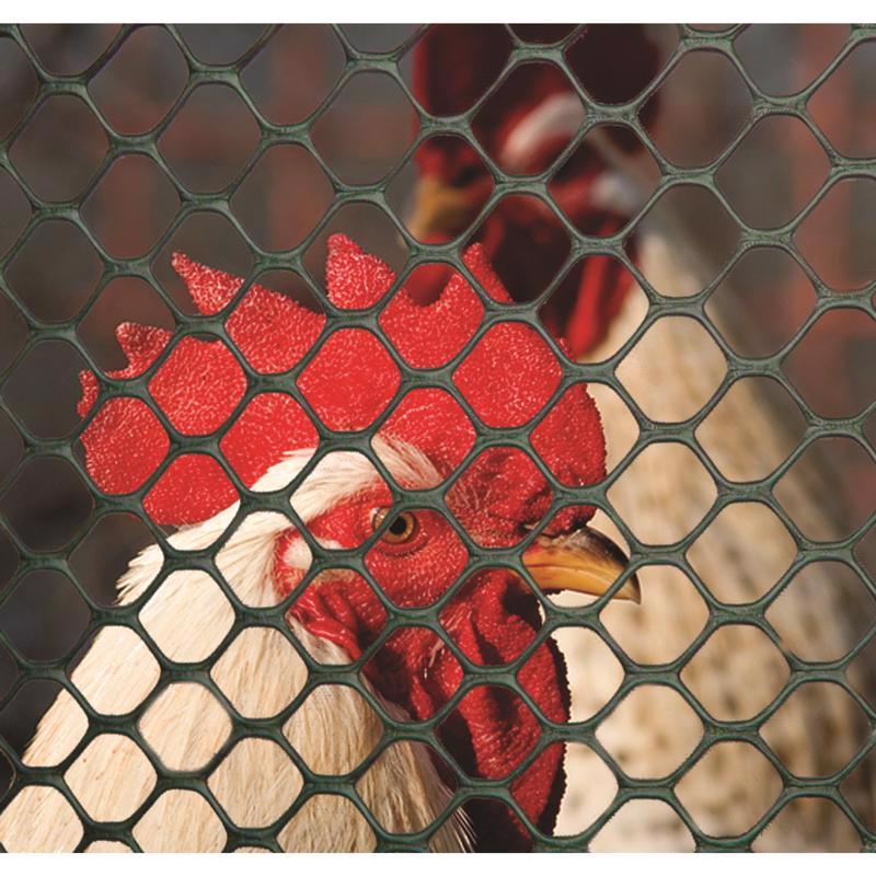 Tenax 4 ft. H X 25 ft. L Polyethylene Poultry Fence 3/4 in.