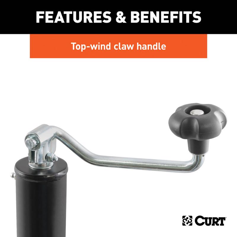 CURT Manual 5000 lb Trailer Jack