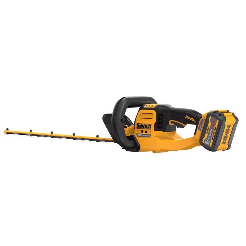 DeWalt 60V MAX DCHT870T1 26 in. 60 V Battery Hedge Trimmer Kit (Battery & Charger)