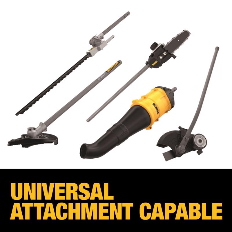 DeWalt 60V MAX DCKO266X1 17 in. 60 V Battery Blower/Trimmer Kit (Battery & Charger)