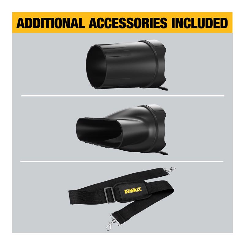 DeWalt 60V MAX DCBL777Y1 157 mph 760 CFM 60 V Battery Handheld Blower Kit (Battery & Charger)
