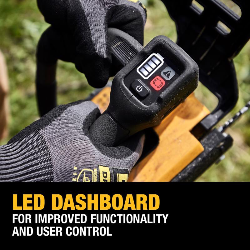 DeWalt 60V MAX DCCS674X2 14 in. 35 cc 60 V Battery Chainsaw Kit (Battery & Charger)