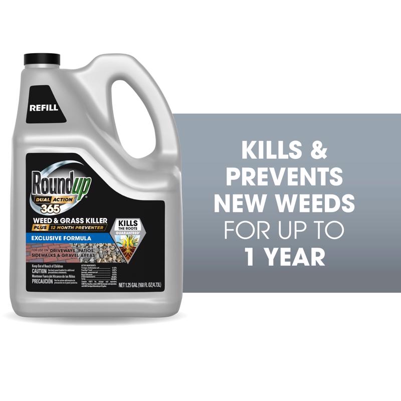 Roundup Weed and Grass Killer RTU Liquid 1.25 gal