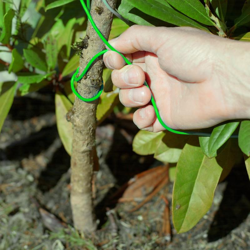 Panacea Green Coated Wire Plant Tie