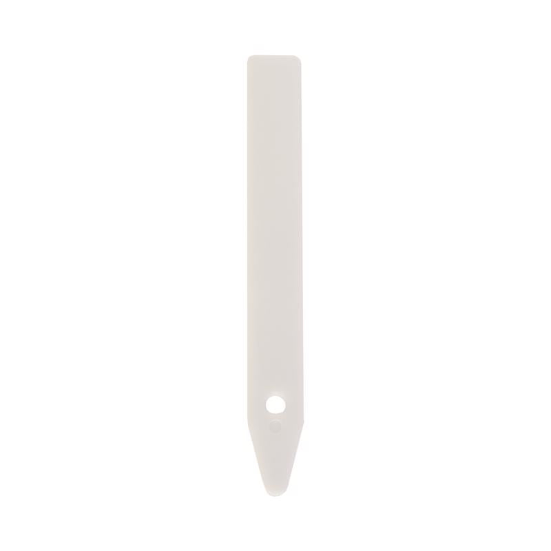 Panacea 4 in. H X 3.63 in. W X 0.5 in. D White Plastic Plant Label
