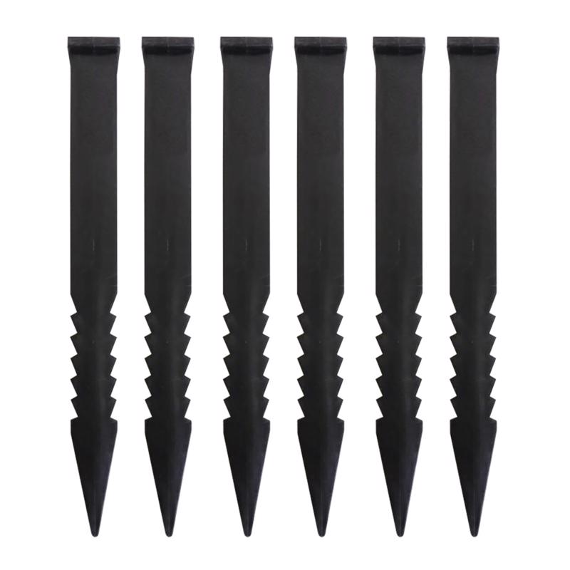 Panacea 9 in. H Black Plastic Tree Stake Kit