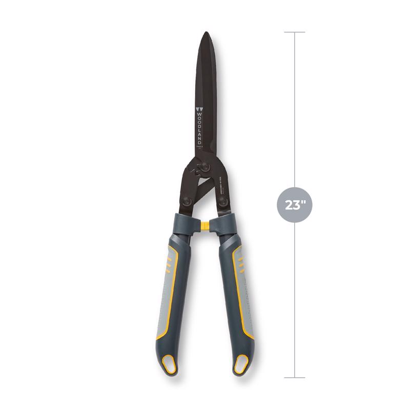 Woodland Tools Max Force High Carbon Steel Straight Edge Hedge Shears
