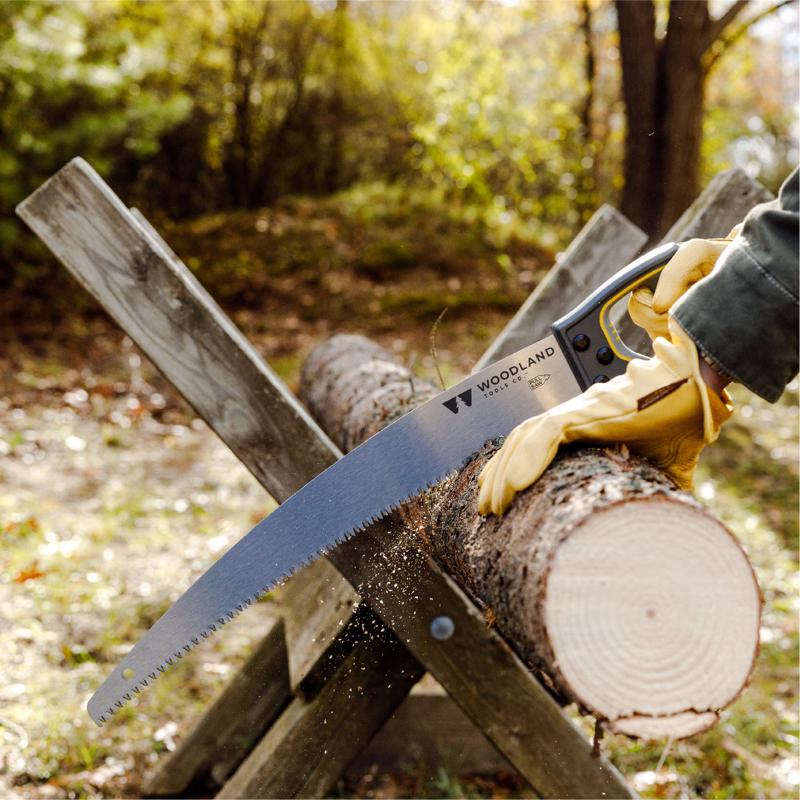 Woodland Tools High Carbon Steel Triple Cut Pruning Saw