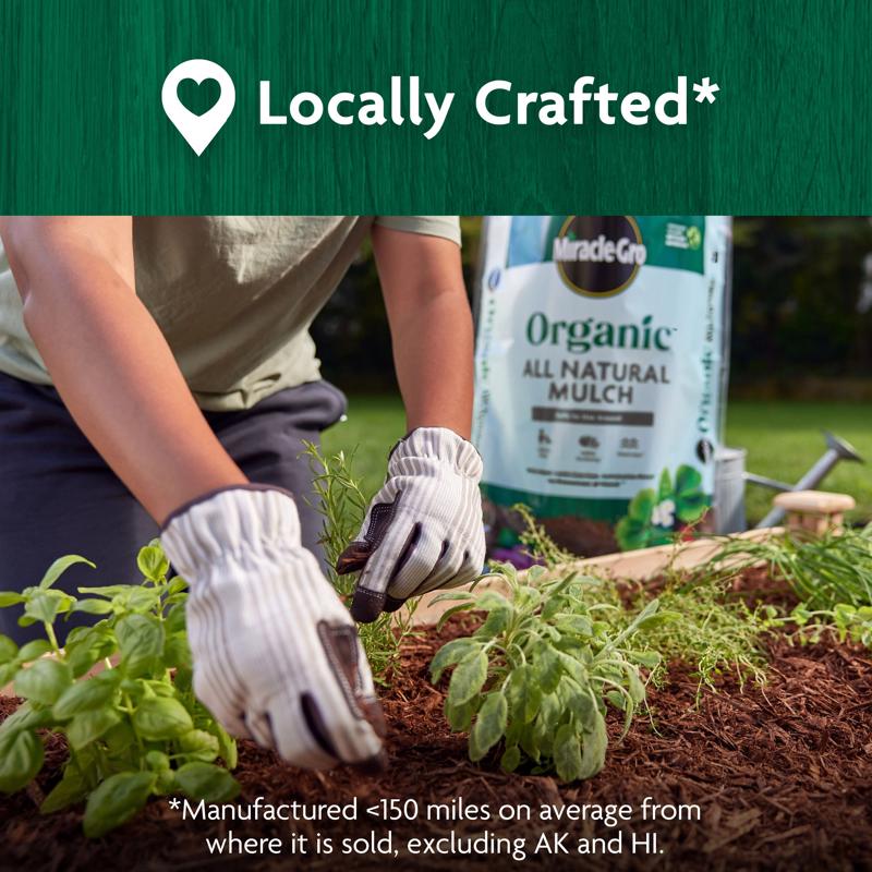 Miracle-Gro Multi-Colored Hardwood Mulch 1.5 cu ft