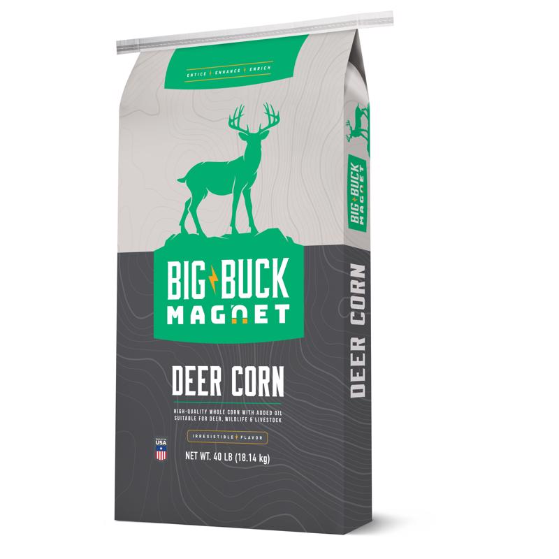Big Buck Magnet Deer Corn Feed Dry For Wildlife 40 lb