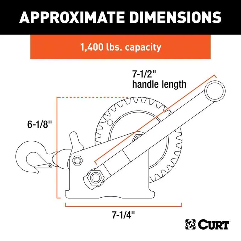 CURT Hand Winch