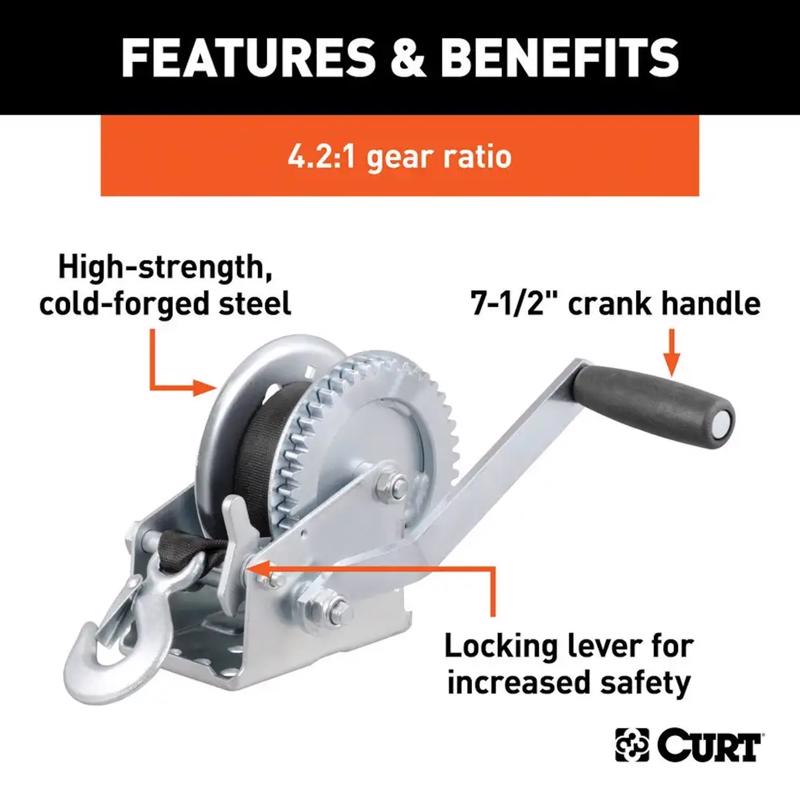 CURT Hand Winch