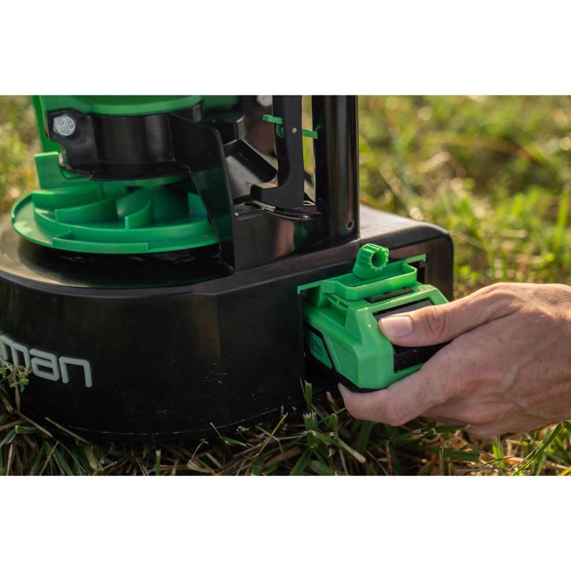 Hooyman Chest Mount Spreader For Fertilizer/Ice Melt/Seed 35 lb