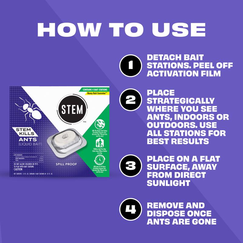 STEM Ant Bait Station 1 oz