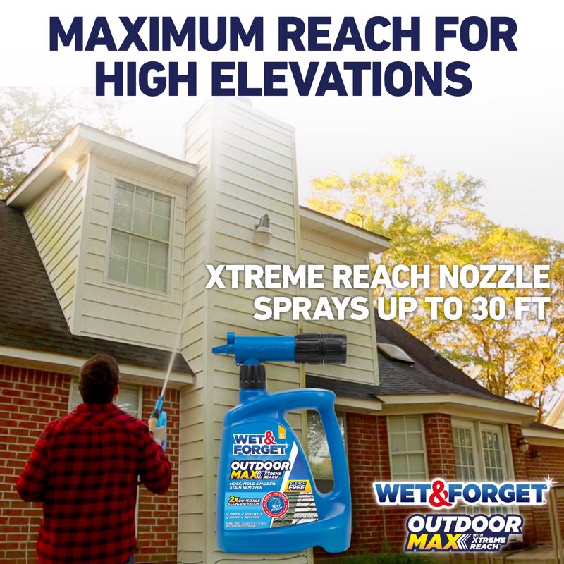 Wet & Forget Xtreme Reach Mold and Mildew Stain Remover 48 fl. oz.