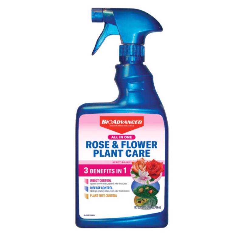 BioAdvanced All-in-One, Ready-to-Use Rose and Flower Care Spray 24 oz