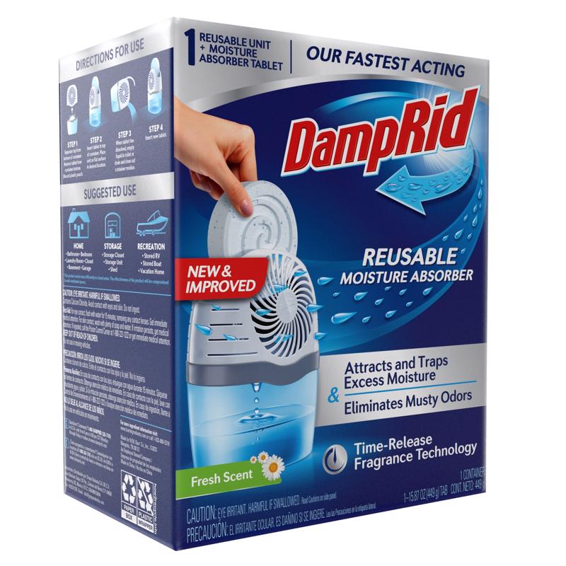 DampRid Moisture Absorber and Odor Eliminator Fresh Scent 15.87 oz