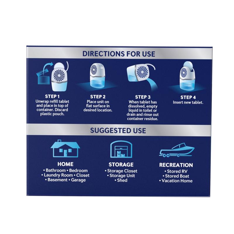DampRid Moisture Absorber Refill Fresh Scent 15.87 oz 2 pk