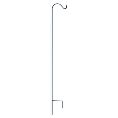 Living Accents Black Steel 64 in. H Single Crook Plant Hook