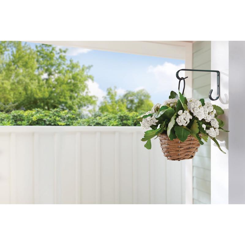 Living Accents Black Steel 6 in. H Basic Plant Hook