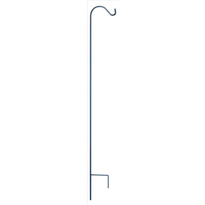 Living Accents Black Steel 84 in. H Shepherds Plant Hook