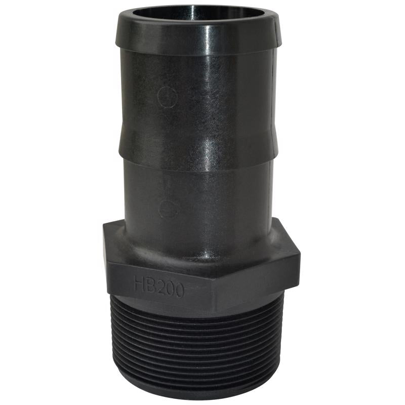 Green Leaf Polypropylene 1 in. D X 1 in. D Straight Adapter