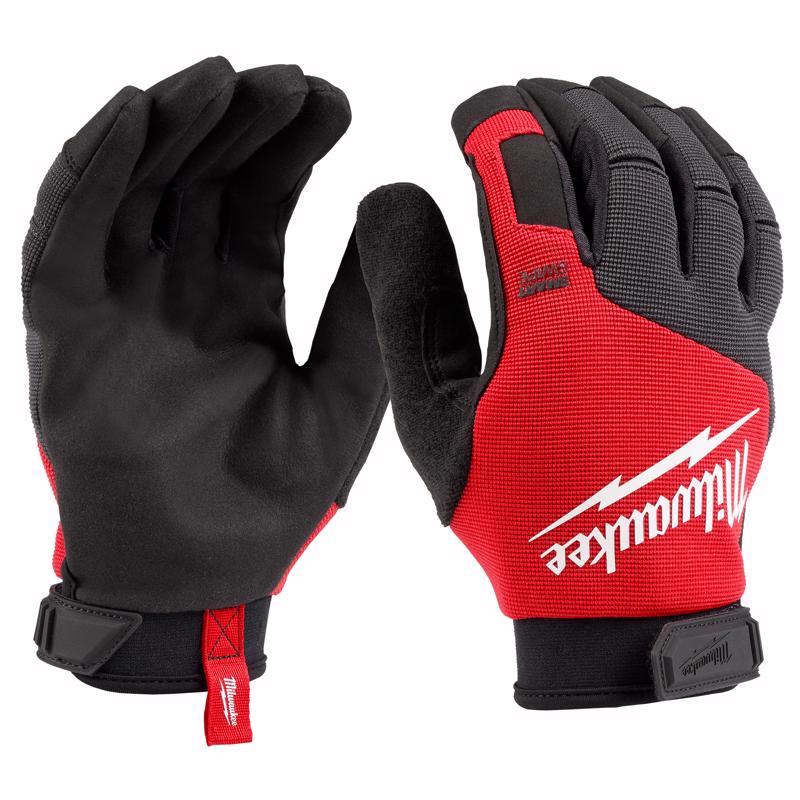 Milwaukee Unisex Work Gloves Black/Red M