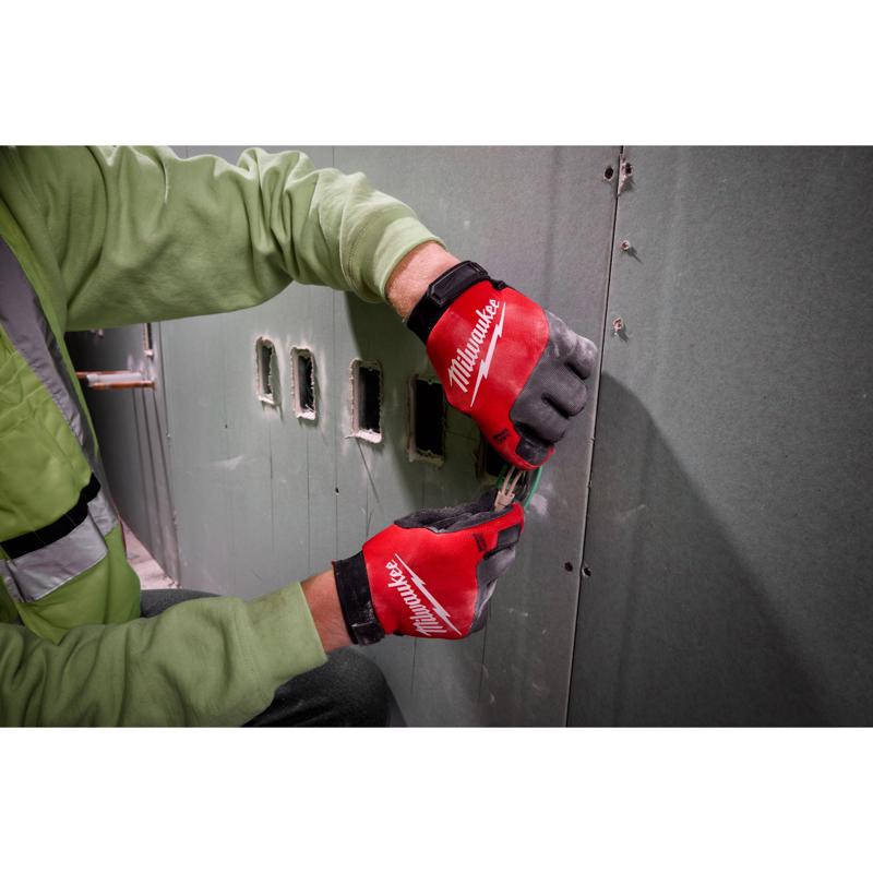 Milwaukee Unisex Work Gloves Black/Red M