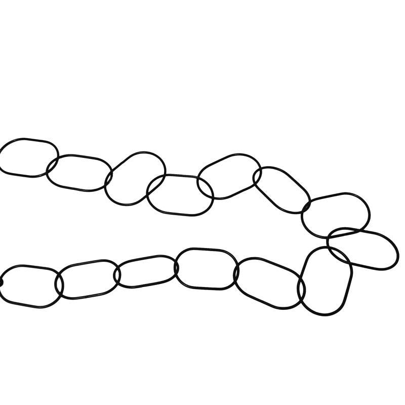 Living Accents Black Iron 44 in. H Extender Chain