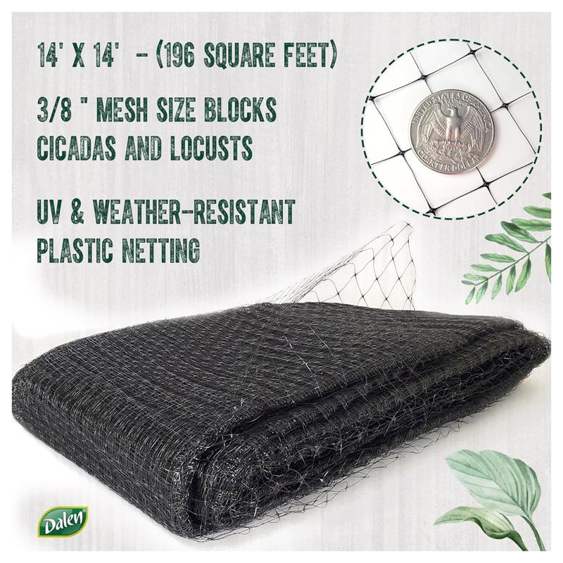 Dalen 14 ft. L X 14 ft. W Cicada Netting