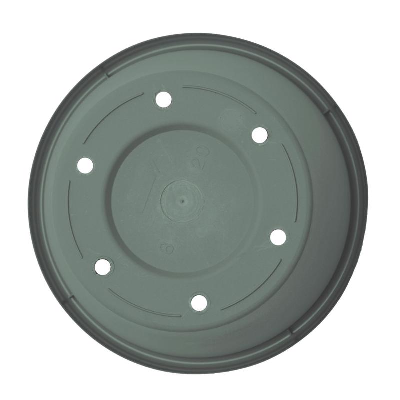 Bloem Terra 12.75 in. H X 15 in. W X 10.25 in. D Plastic Traditional Planter Basil