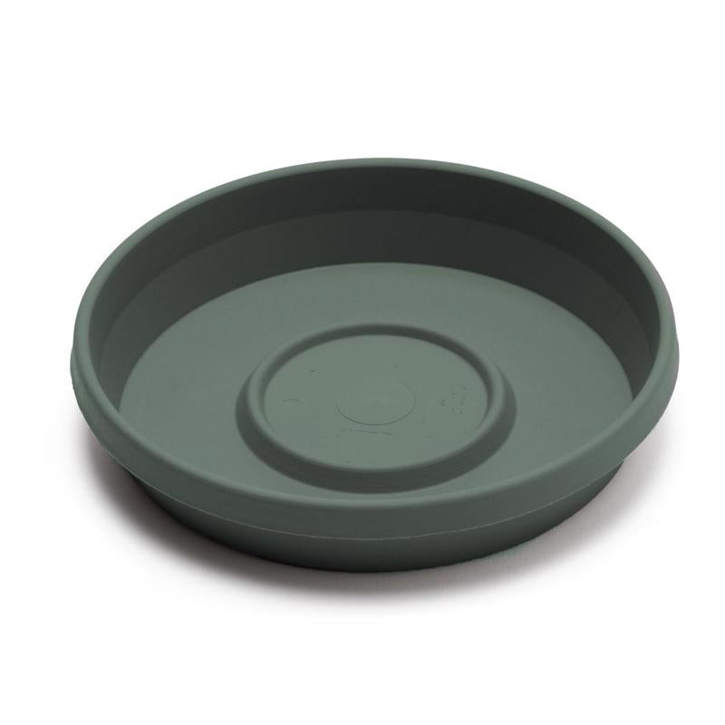 Bloem Terra 2.5 in. H X 13 in. W X 11.25 in. D Plastic Traditional Plant Saucer Basil