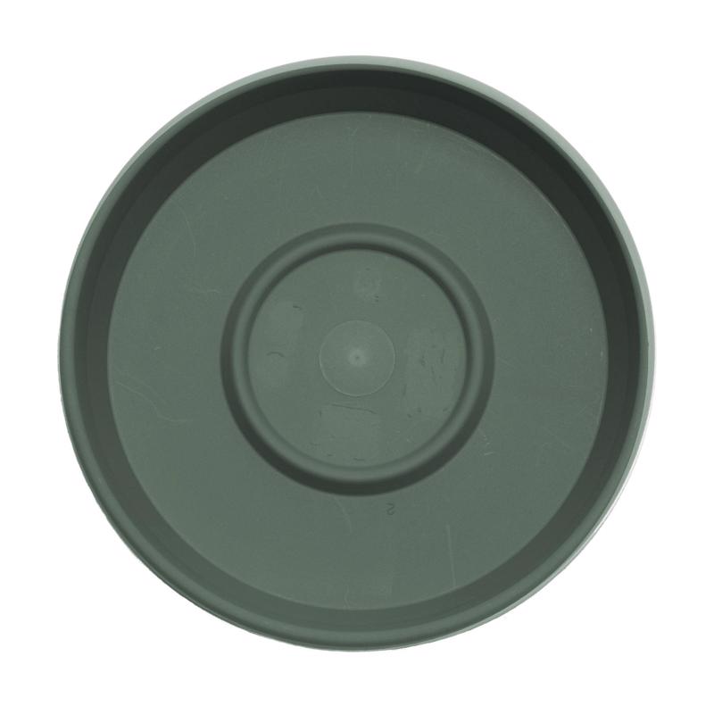 Bloem Terra 2.5 in. H X 13 in. W X 11.25 in. D Plastic Traditional Plant Saucer Basil