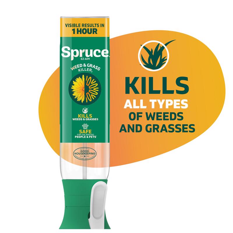 Spruce EZ Aim Twin Pack Weed and Grass Killer RTU Liquid 10 oz