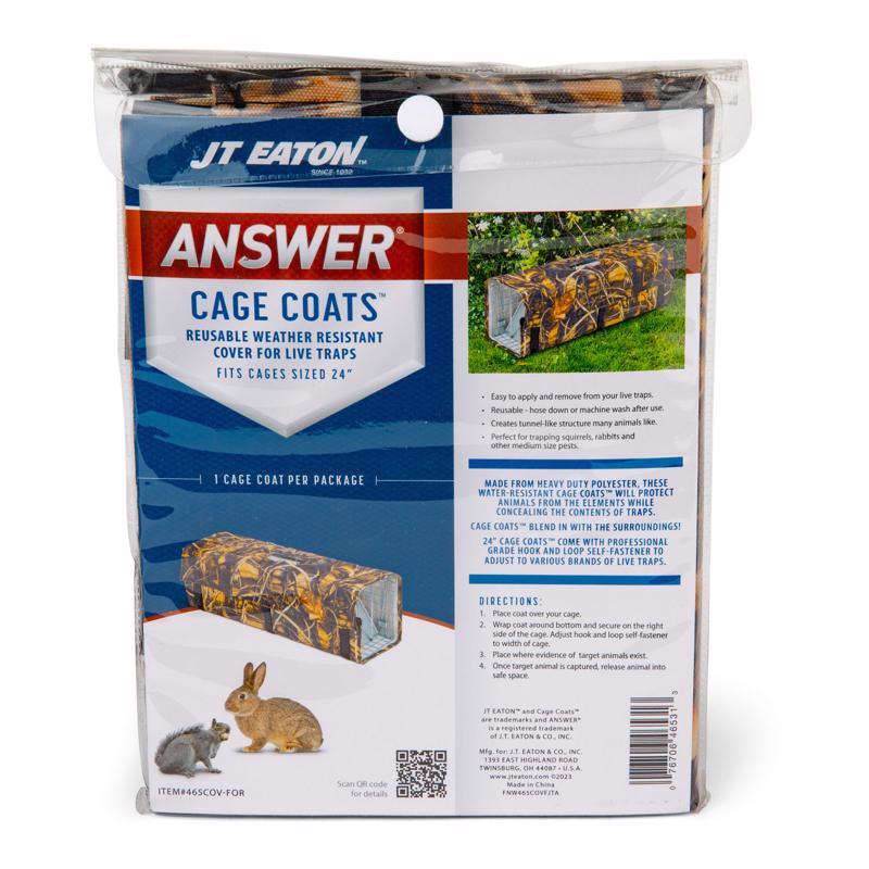 JT Eaton Answer Medium Live Catch Animal Trap Cover For Rabbits and Skunks