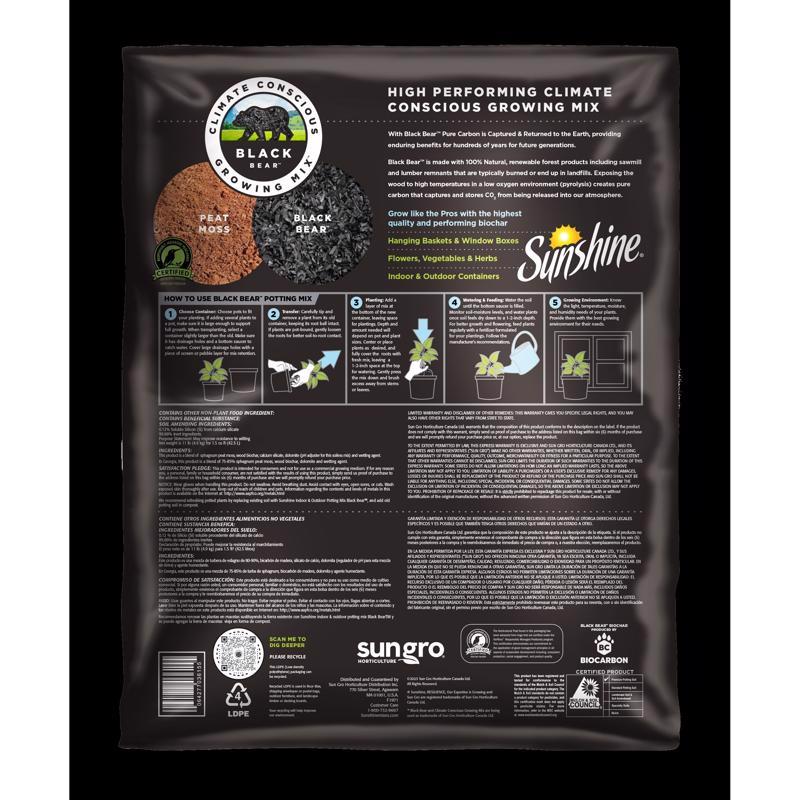 Sunshine Black Bear All Purpose Potting Mix 1.5 cu ft