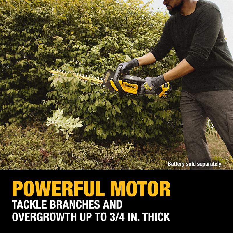 DeWalt DCHT821B 22 in. 20 V Battery Hedge Trimmer Tool Only