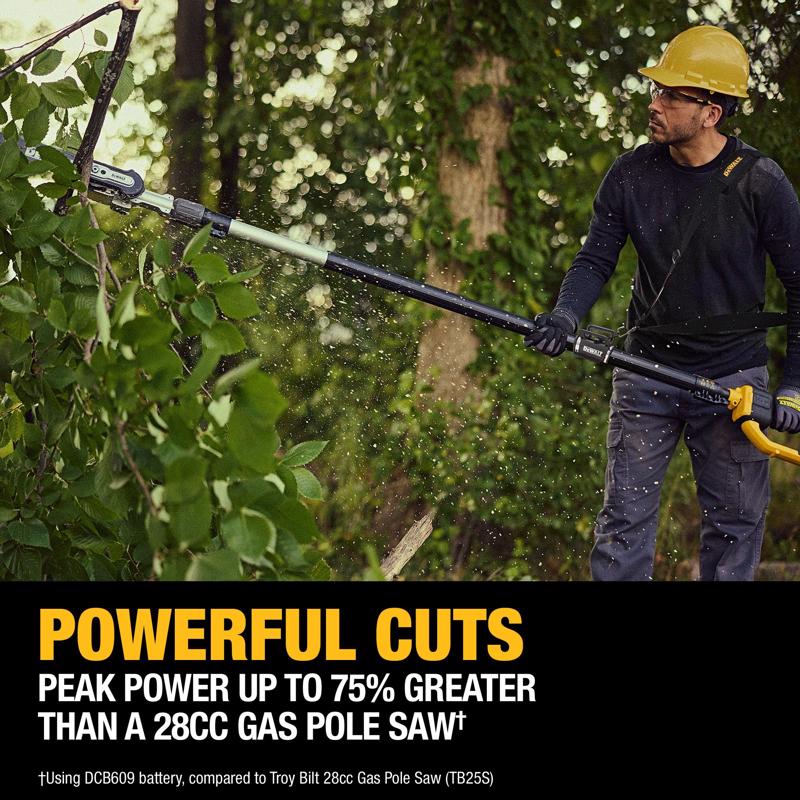 DeWalt 60V MAX DCPS671X1 10 in. 60 V Battery Pole Saw Kit (Battery & Charger)