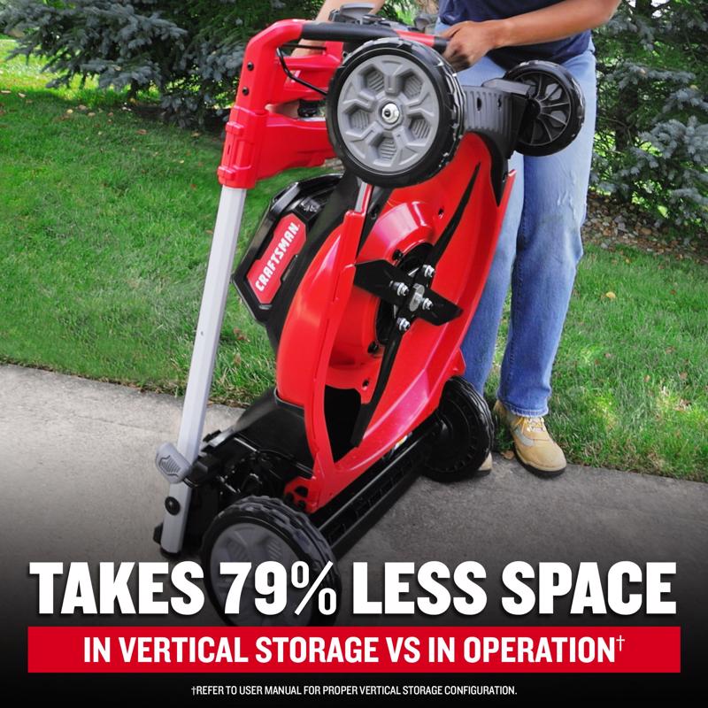 Craftsman V20 Brushless RP CMCMWSP320X2 21 in. 20 V Battery Self-Propelled Lawn Mower Kit (Battery &