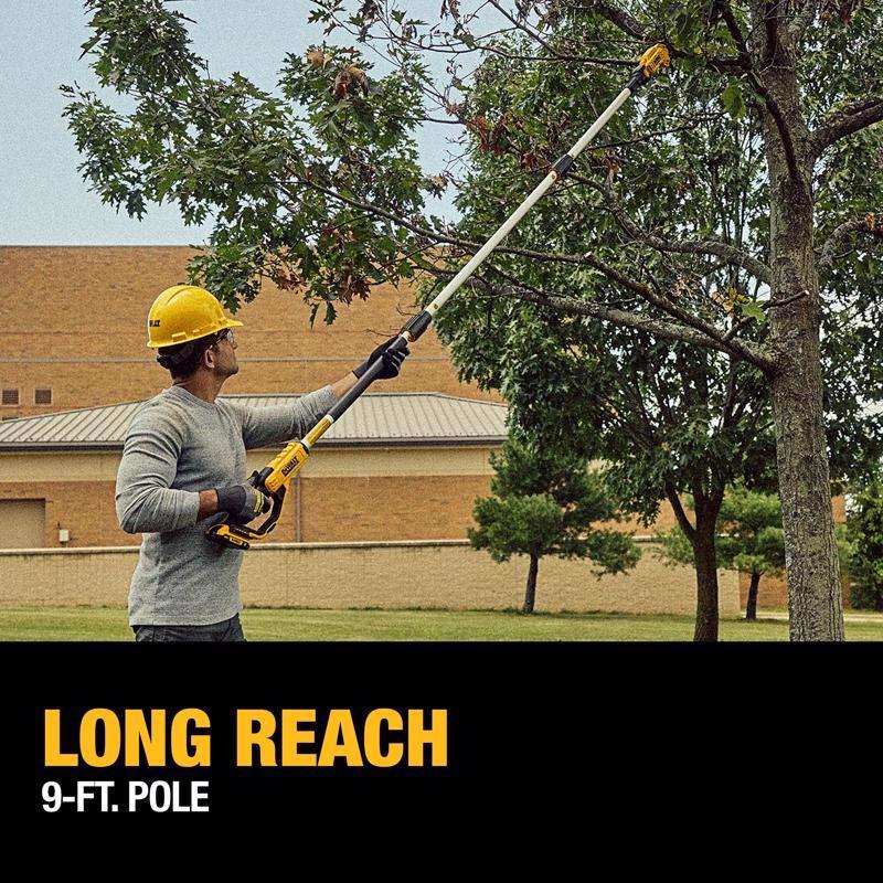 DeWalt 20V MAX DCPPR320B Steel Curved Cordless Pole Pruner
