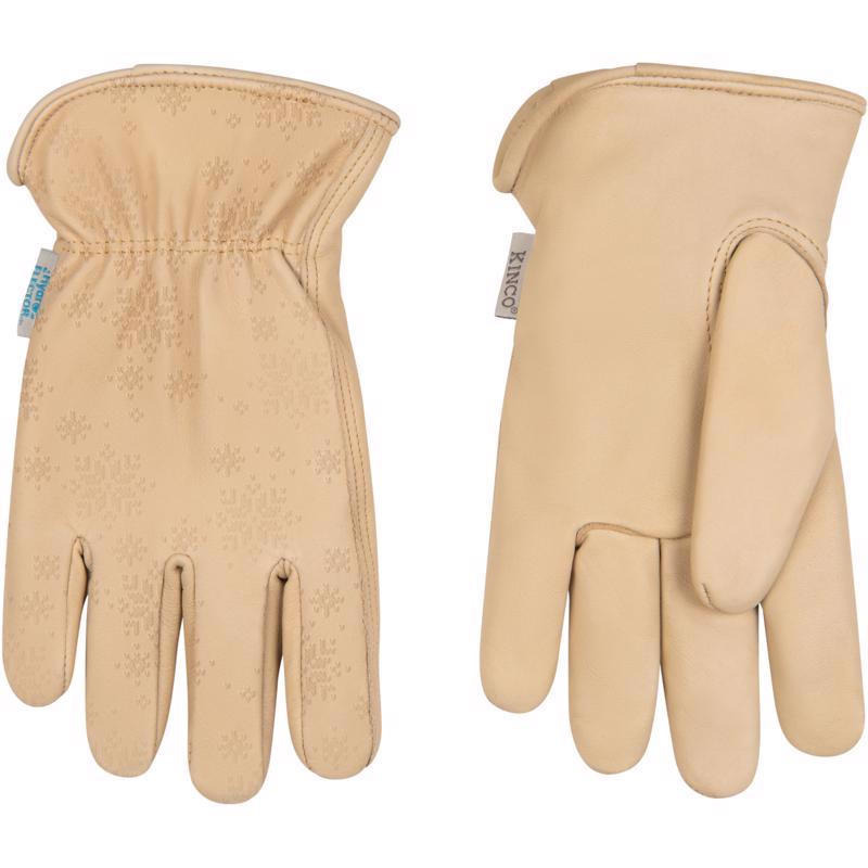 Kinco HydroFlector M Cowhide Leather Lined Tan Gloves