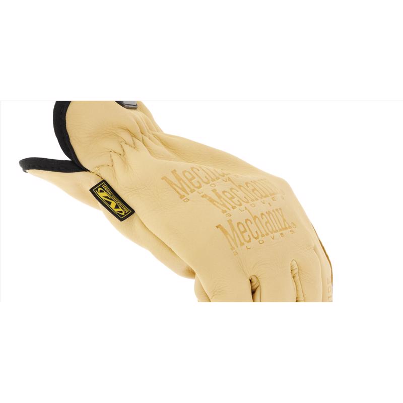 Mechanix Wear Durahide Cow Driver Men's Work Gloves Brown XL 1 pair